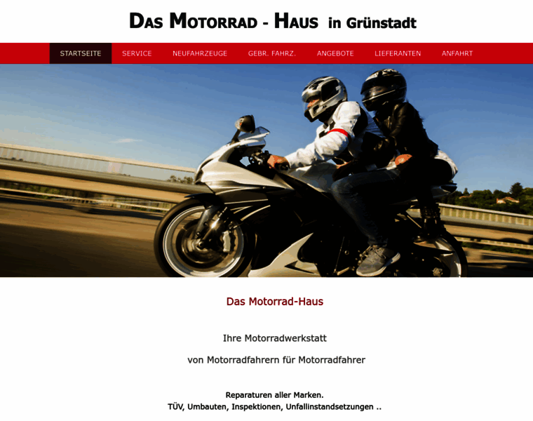 Motorradhaus-gruenstadt.de thumbnail