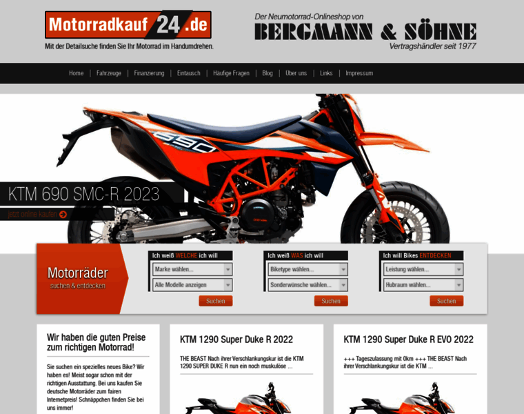 Motorradkauf24.de thumbnail