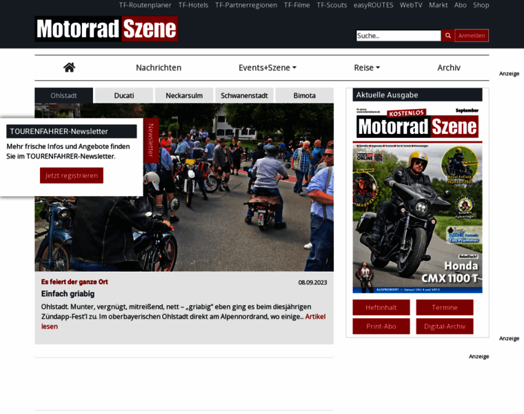 Motorradszene.de thumbnail