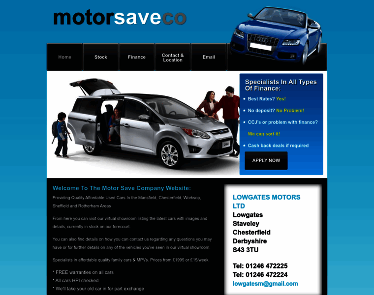 Motorsaveco.co.uk thumbnail
