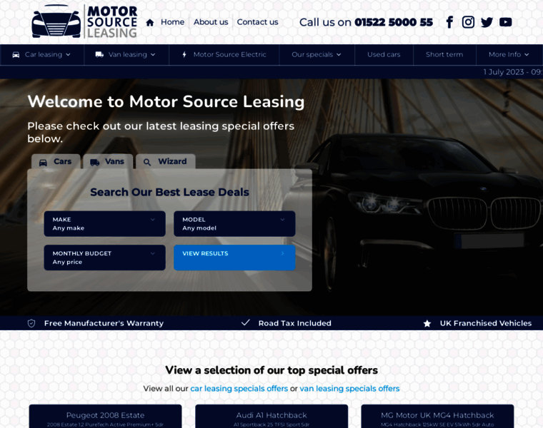 Motorsourceleasing.com thumbnail