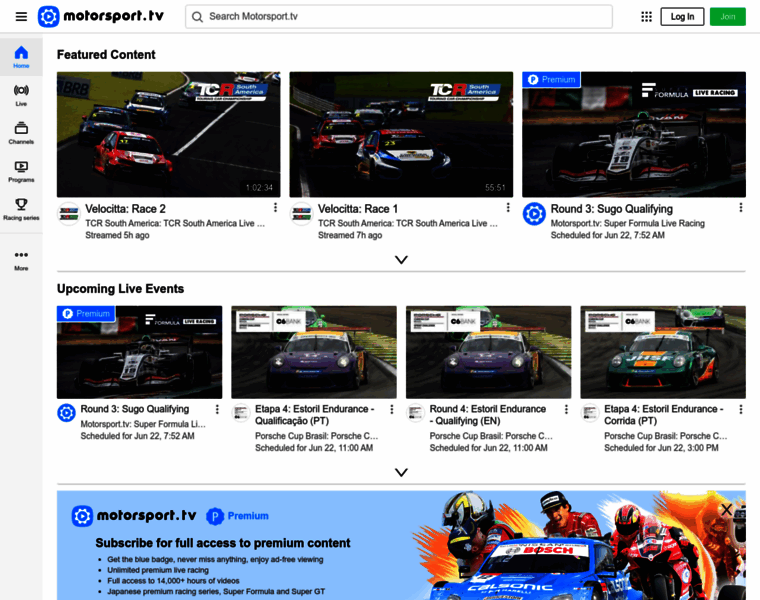 Motorsport.tv thumbnail