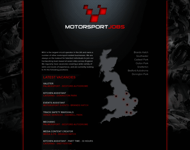 Motorsportjobs.co.uk thumbnail