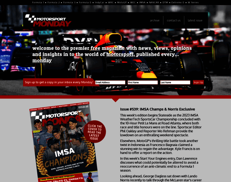Motorsportmonday.com thumbnail