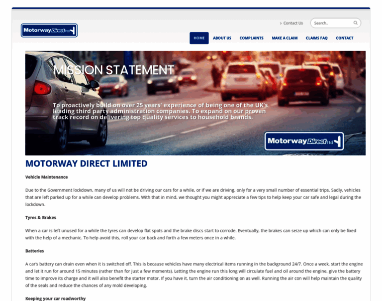 Motorwaydirect.co.uk thumbnail