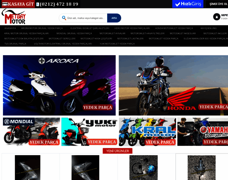 Motoryedekparcaci.com thumbnail