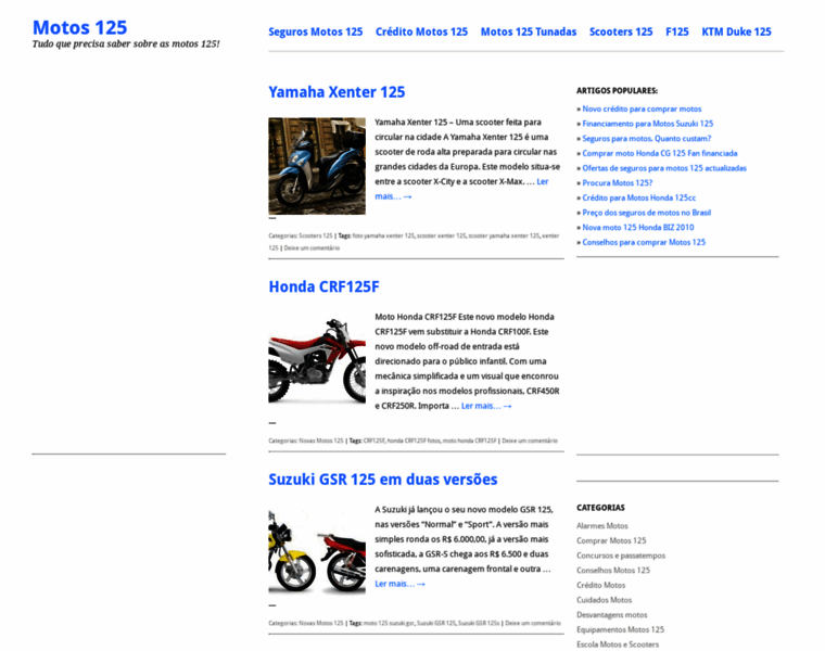 Motos125cc.org thumbnail