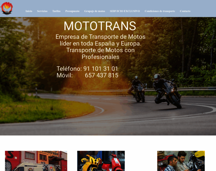 Mototrans.com thumbnail