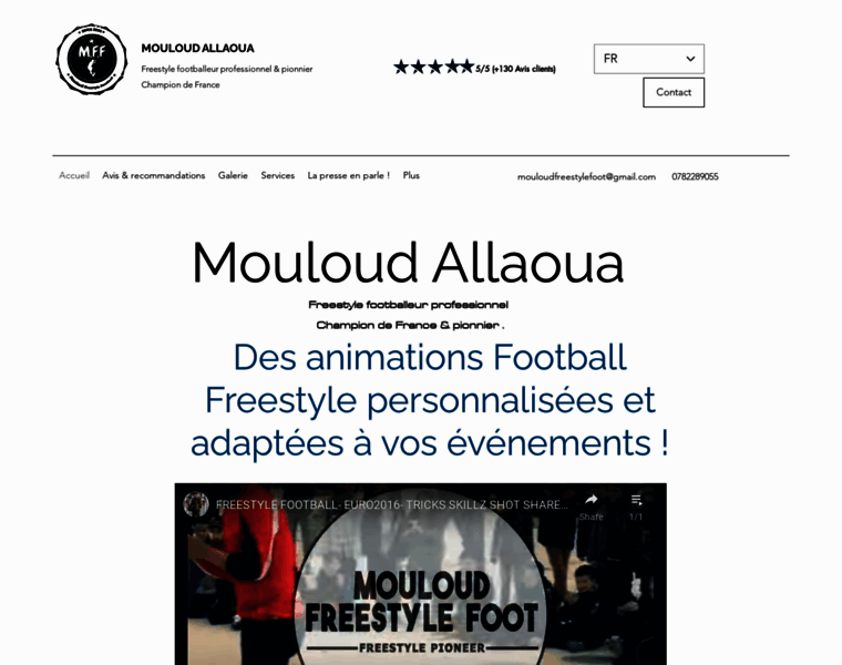 Mouloudfreestylefoot.com thumbnail
