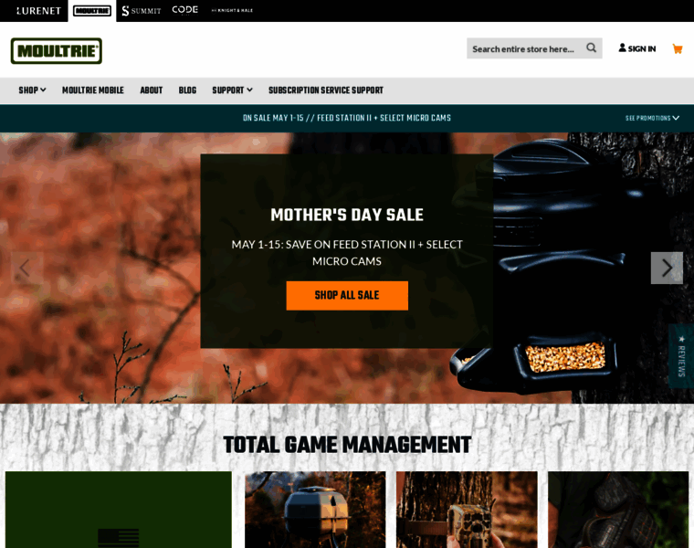 Moultriefeeders.com thumbnail