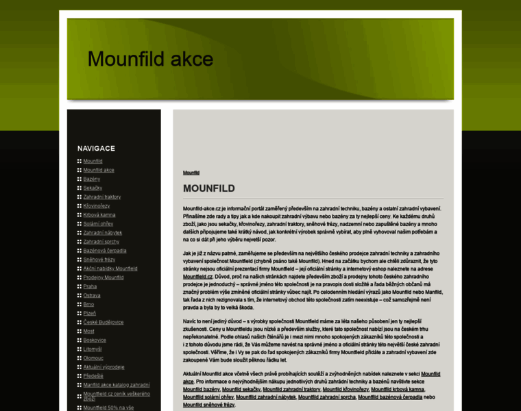 Mounfild-akce.cz thumbnail