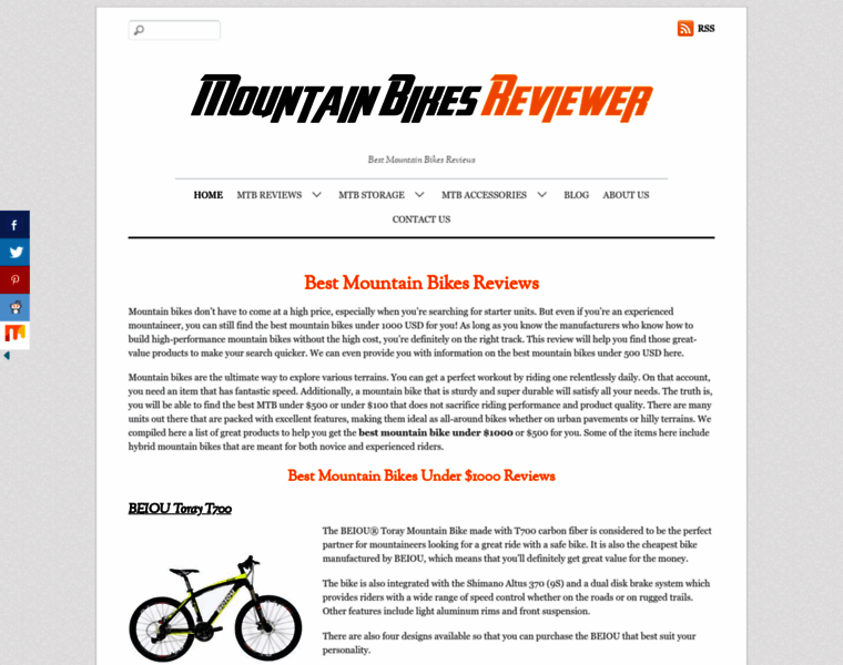 Mountainbikesreviewer.com thumbnail Mountainbikesreviewer.com thumbnail