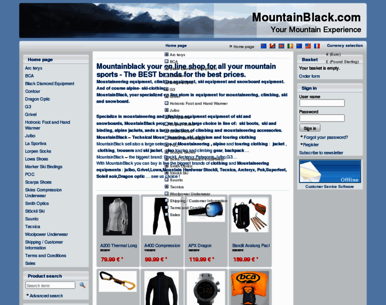 Mountainblack.com thumbnail