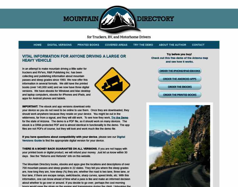 Mountaindirectory.com thumbnail
