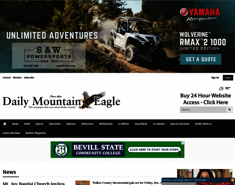 Mountaineagle.com thumbnail