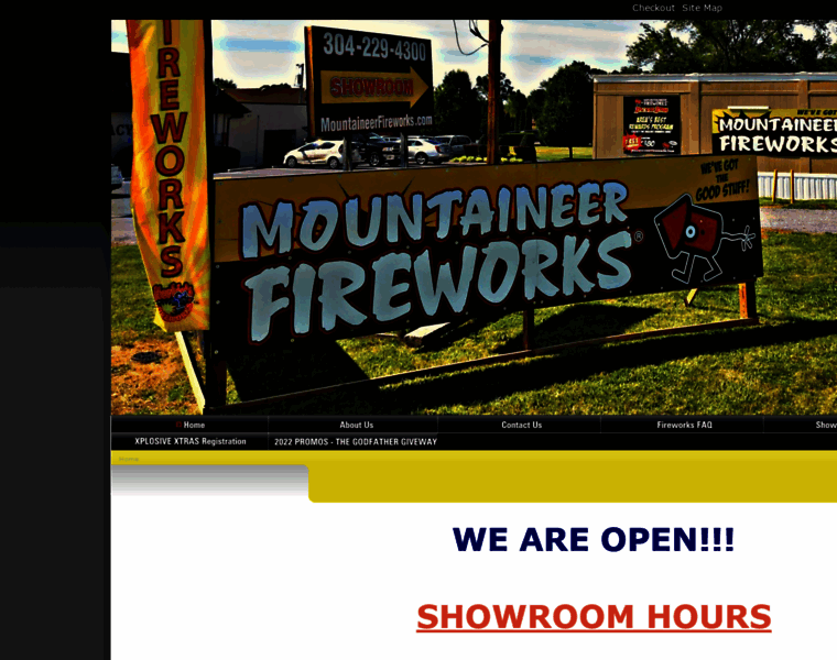 Mountaineerfireworks.com thumbnail