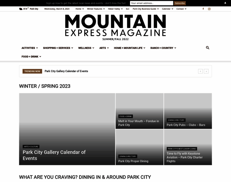 Mountainexpressmagazine.com thumbnail