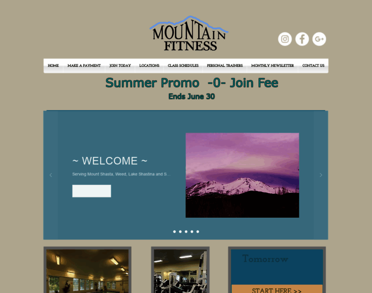 Mountainfitnessca.com thumbnail