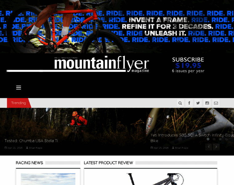 Mountainflyermagazine.com thumbnail