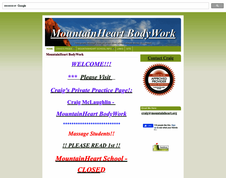 Mountainheart.org thumbnail