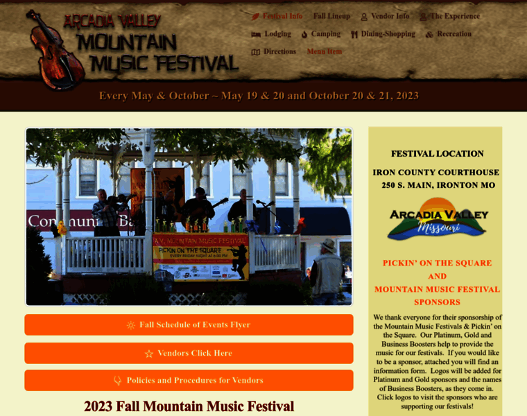 Mountainmusicfestival.net thumbnail