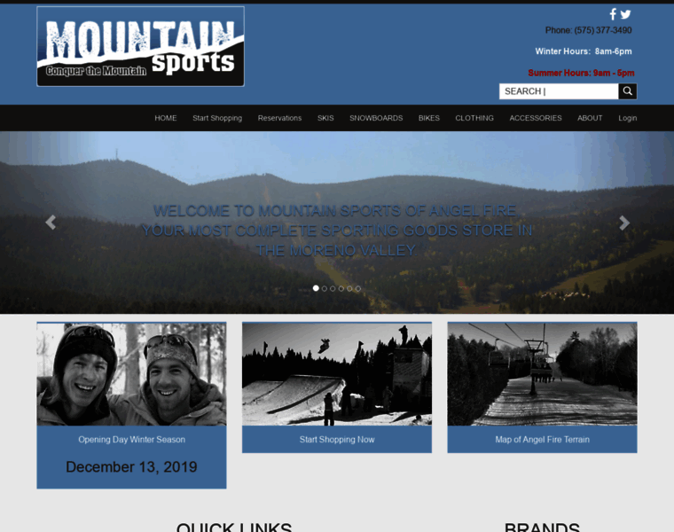 Mountainsportsofangelfire.com thumbnail