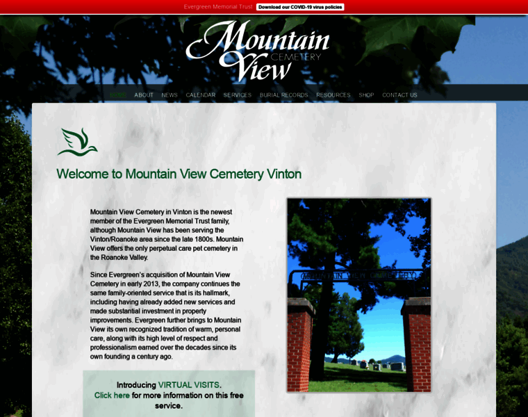 Mountainviewcemeteryvinton.com thumbnail