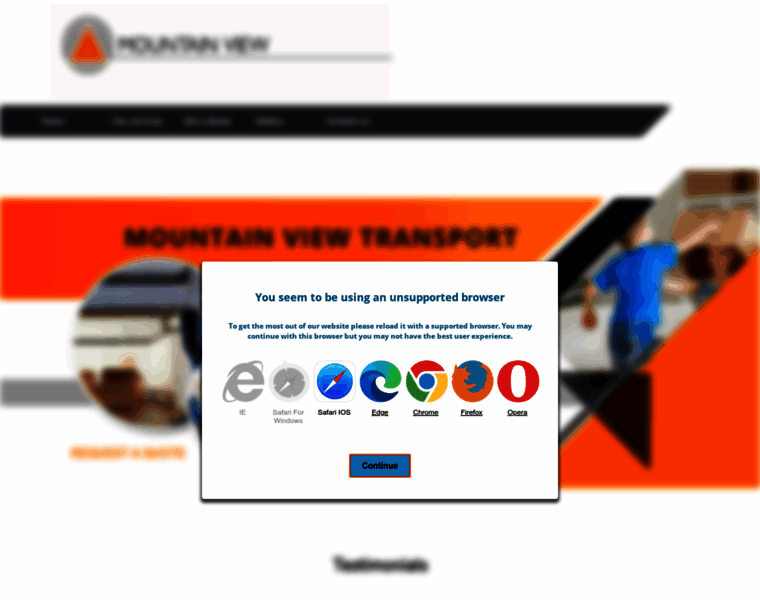 Mountainviewtransport.co.za thumbnail