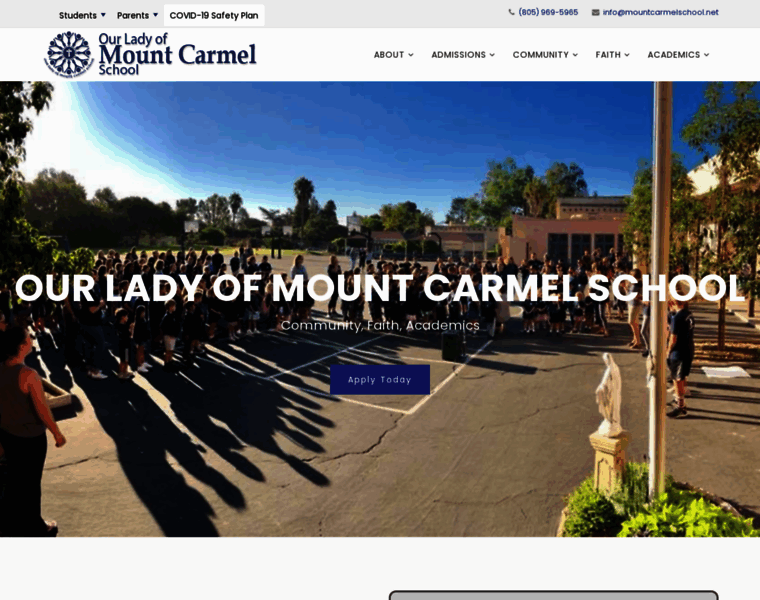 Mountcarmelschool.net thumbnail