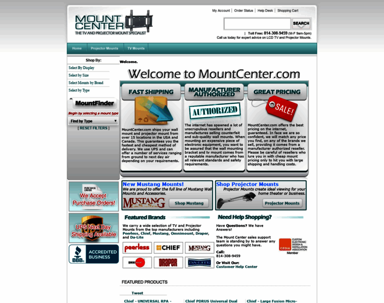 Mountcenter.com thumbnail