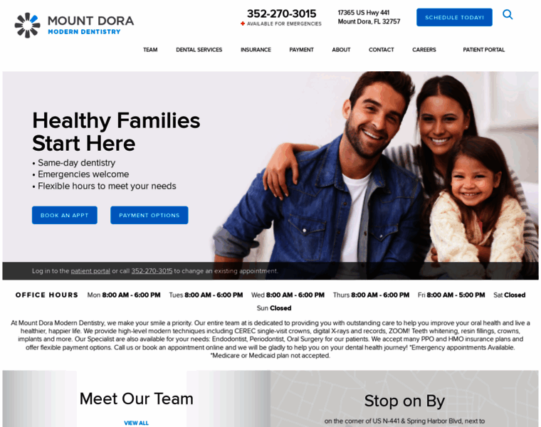 Mountdoramoderndentistry.com thumbnail