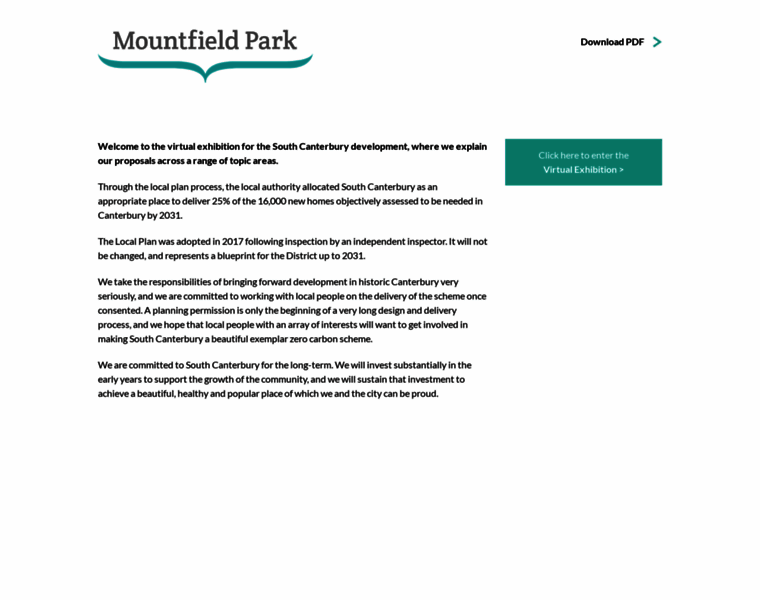 Mountfieldpark.co.uk thumbnail
