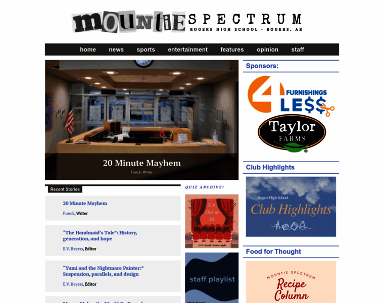 Mountiespectrum.com thumbnail