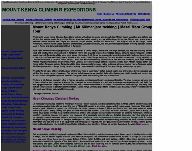 Mountkenyaexpeditions.com thumbnail