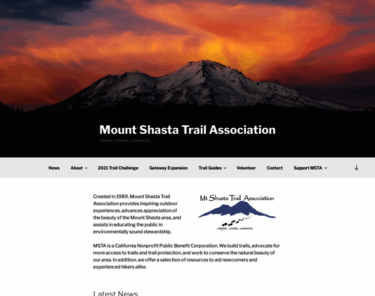 Mountshastatrailassociation.org thumbnail