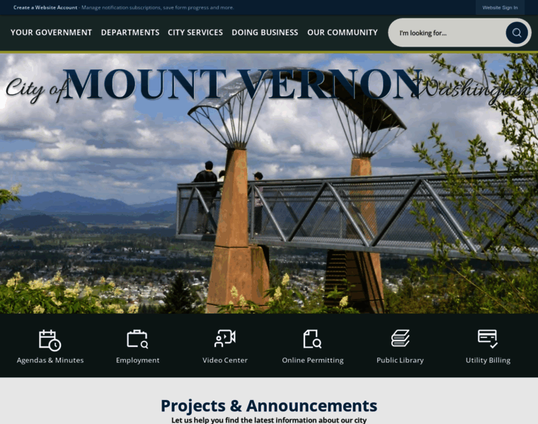 Mountvernonwa.gov thumbnail