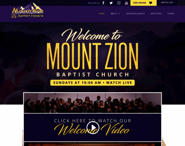 Mountzionbaptist.com thumbnail