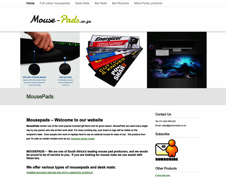 Mouse-pads.co.za thumbnail
