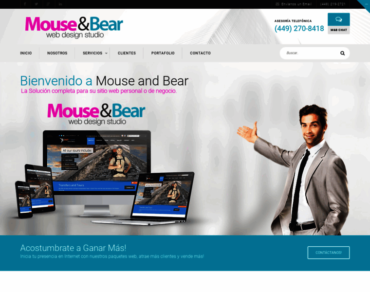 Mouseandbear.com.mx thumbnail