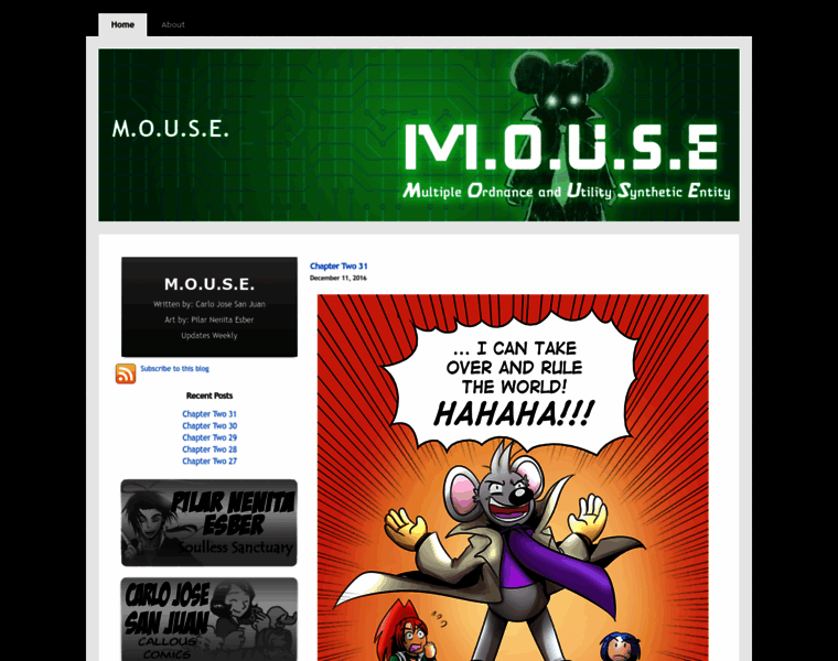 Mousecomic.com thumbnail
