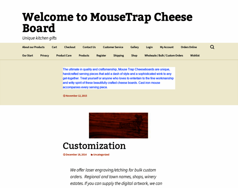 Mousetrapcheeseboard.com thumbnail