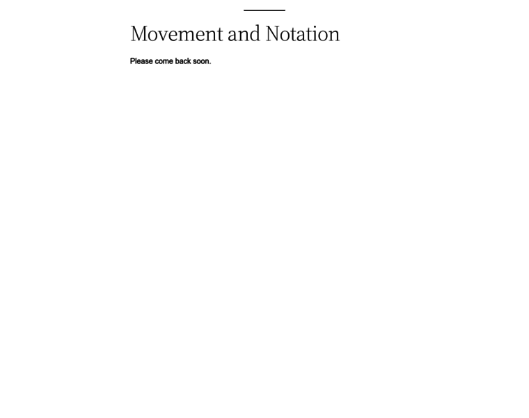 Movement-notation.org thumbnail