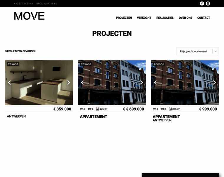 Moveprojects.be thumbnail