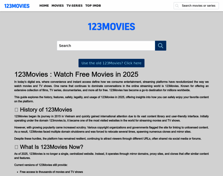 Movies123.vision thumbnail