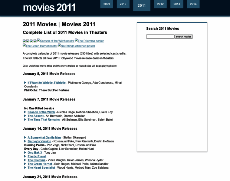 Movies2011.com thumbnail
