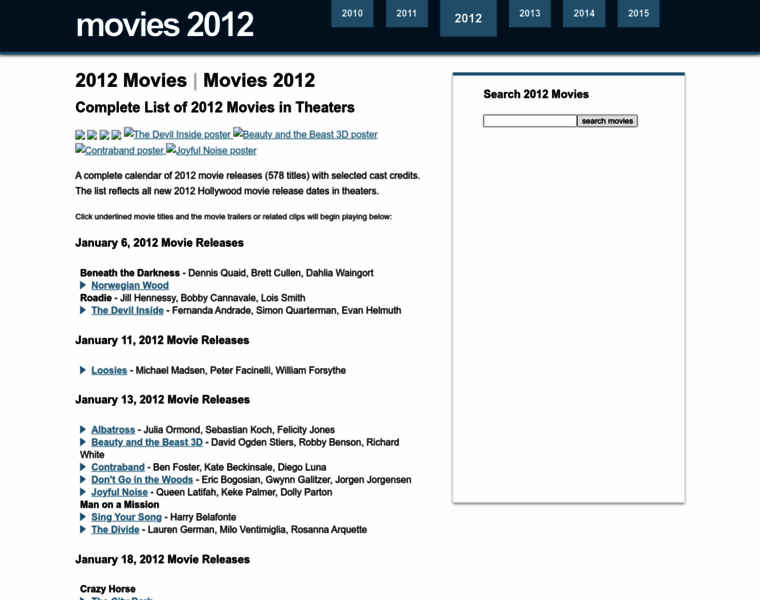 Movies2012.com thumbnail