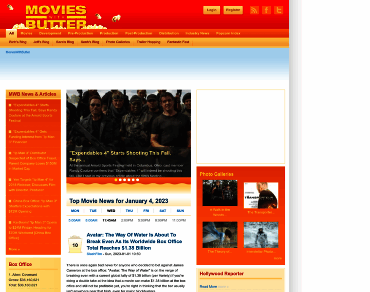 Movieswithbutter.com thumbnail