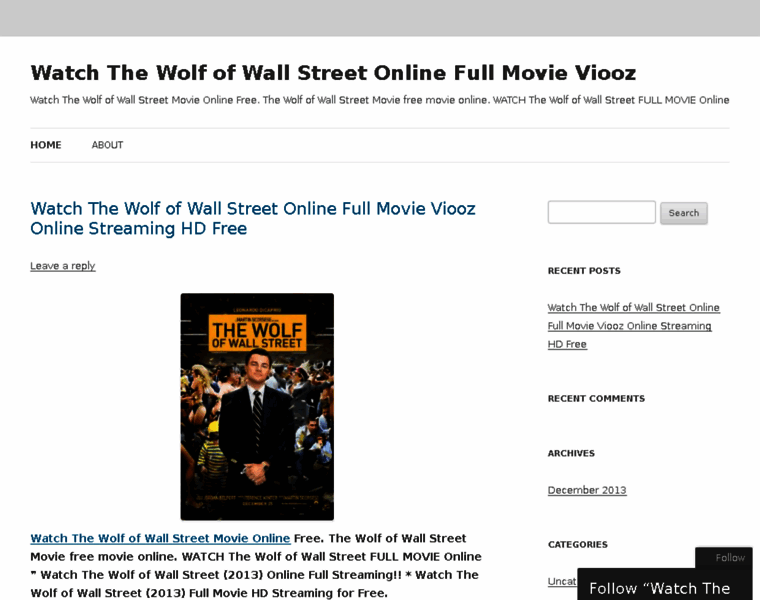 Moviethewolfofwallstreet.wordpress.com thumbnail
