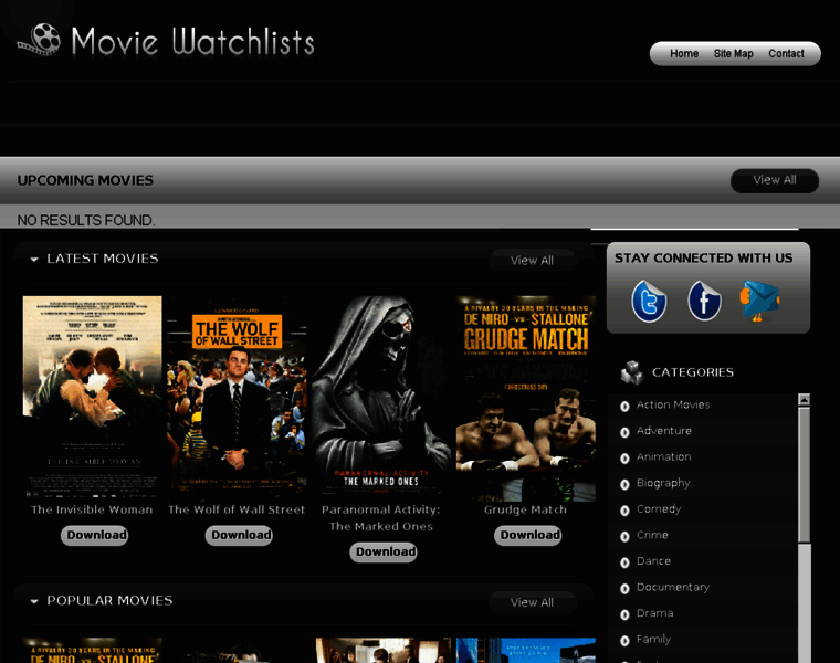 Moviewatchlists.com thumbnail