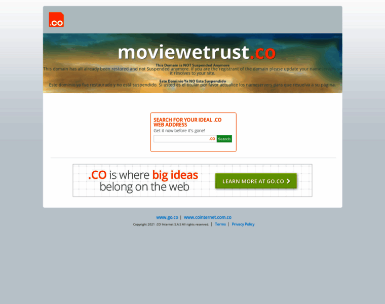 Moviewetrust.co thumbnail